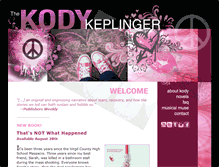 Tablet Screenshot of kodykeplinger.com